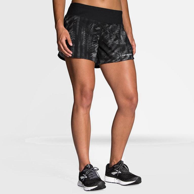 Brooks Chaser 5 Womens Running Shorts Ireland Grey (YUOQ-72185)